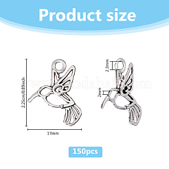 150Pcs Tibetan Style Alloy Pendants&nbsp;FIND-DC0007-12