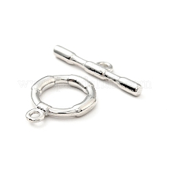 Brass Toggle Clasps&nbsp;KK-G416-28P