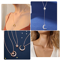 12Pcs 3 Colors 304 Stainless Steel Pendants&nbsp;STAS-UN0026-18