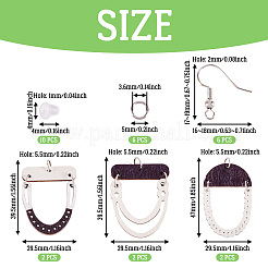DIY Dangle Earings Making Kits&nbsp;DIY-TA0012-33
