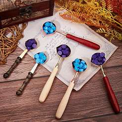 Brass Wax Sticks Melting Spoon&nbsp;AJEW-I043-01RG-01