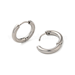 Tarnish Resistant 304 Stainless Steel Hoop Earrings&nbsp;EJEW-P177-P-20