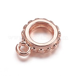 Brass Tube Bails&nbsp;KK-K207-01RG
