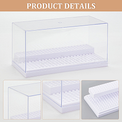 2-Tier Acrylic Minifigure Display Cases&nbsp;ODIS-WH0027-047B