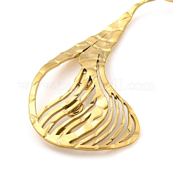 Ion Plating(IP) 304 Stainless Steel Earrings for Women&nbsp;EJEW-E304-16G