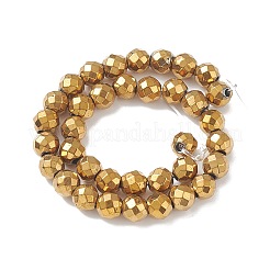 Non-Magnetic Synthetic Hematite Beads Strands&nbsp;X-G-Q663-1