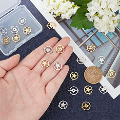 24Pcs 4 Style Stainless Steel Links Connectors&nbsp;STAS-UN0027-67