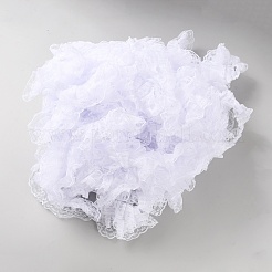 Polyester Pleated Lace Trim&nbsp;OCOR-WH0082-261C