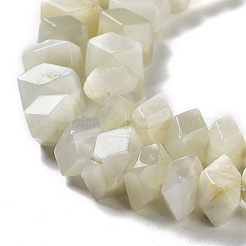 Natural White Moonstone Beads Strands&nbsp;G-D091-A11