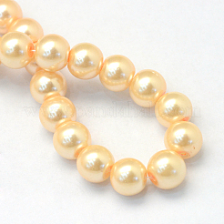 Baking Paint Glass Pearl Bead Strands&nbsp;HY-Q003-3mm-61