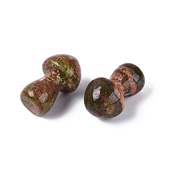 Natural Unakite Mushroom Display Decorations&nbsp;G-Q602-03J