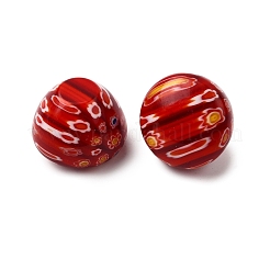 Handmade Millefiori Lampwork Beads&nbsp;LAMP-G167-03