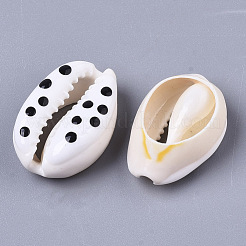 Natural Cowrie Shell Beads&nbsp;SSHEL-N034-35