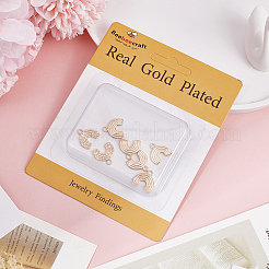 10Pcs Brass Charms&nbsp;KK-BBC0011-25