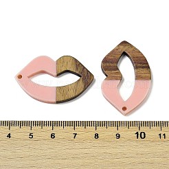 Resin and Walnut Pendants&nbsp;WOOD-I013-04A