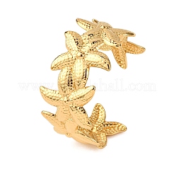 304 Stainless Steel Cuff Bangles for Women&nbsp;BJEW-G749-04G