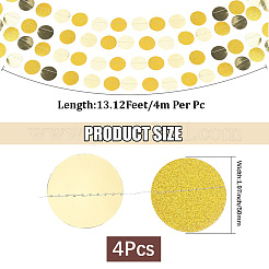 Glitter Paper Round Hanging Banner&nbsp;FEPA-WH20816-001