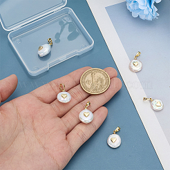 6Pcs Natural Cultured Freshwater Pearl Pendants&nbsp;KK-ME0002-99