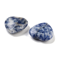 Heart Natural Blue Spot Jasper Palm Stones&nbsp;G-C134-06A-22