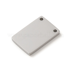 Non-Tarnish 304 Stainless Steel Mirror Polished Finish Stamping Blank Tag Charms&nbsp;STAS-K270-37P