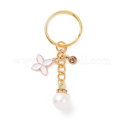 Acrylic Pearl Pendants Keychain&nbsp;KEYC-JKC00427
