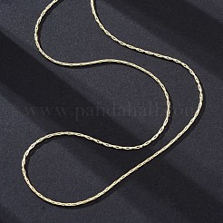 Brass Boston Link Chains Necklaces for Women&nbsp;NJEW-D302-59G