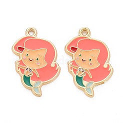 Alloy Enamel Pendants&nbsp;LS-ENAM-S126-116-NR