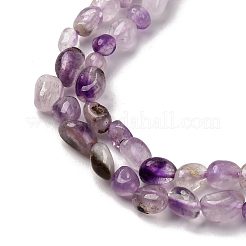 Natural Purple Rutilated Quartz Beads Strands&nbsp;G-I389-A29