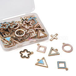 Alloy Enamel Pendants&nbsp;ENAM-TA0002-05G