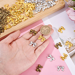 72Pcs 3 Colors Tibetan Style Zinc Alloy Pendants&nbsp;FIND-GA0007-31