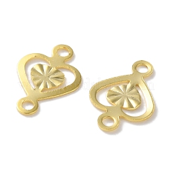 Brass Filigree Connector Charms&nbsp;KK-F880-02G-01