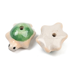 Handmade Bright Glazed Porcelain Beads&nbsp;PORC-CJC0009-03E