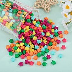 1500Pcs 6 Colors Opaque Acrylic Beads&nbsp;MACR-SZ0001-90B