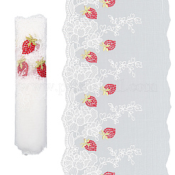 2 Yards Polyester Embroidery Ribbons&nbsp;SRIB-GF0001-52B