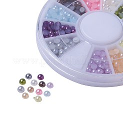 ABS Plastic Cabochons&nbsp;OACR-X0006-09-3mm