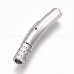 304 Stainless Steel Bayonet Clasps&nbsp;STAS-O114-051A-MP