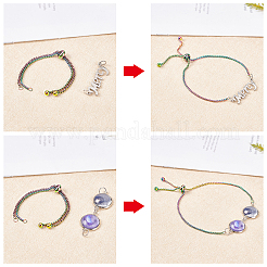 Stainless Steel Slider Bracelet/Bolo Bracelet Making&nbsp;MAK-UN0001-27