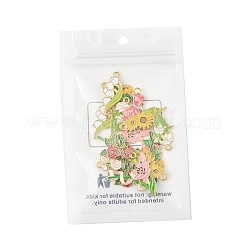 16Pcs 8 Styles Alloy Enamel Pendants&nbsp;ENAM-FS0003-93