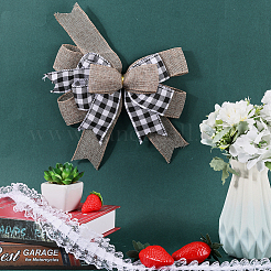 Polyester Big Bowknot&nbsp;FIND-WH0126-414F