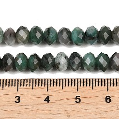 Natural Emerald Beads Strands&nbsp;G-B175-A23-4x6mm