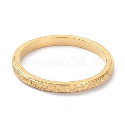 2mm Matte Plain Dome Finger Ring for Girl Women&nbsp;RJEW-C012-01E-G