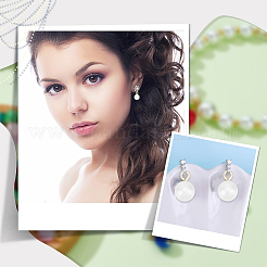 150Pcs Acrylic Pearl Pendants&nbsp;IFIN-HY0001-10