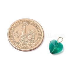 Transparent Glass Charms&nbsp;PALLOY-JF03337