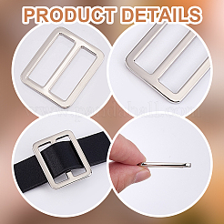 10Pcs Alloy Buckle Clasps&nbsp;FIND-BBC0002-42A
