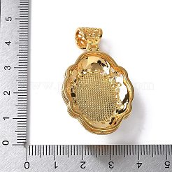 Natural Red Jasper Flower Pendants&nbsp;KK-K399-18C-01