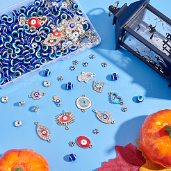Evil Eye Jewelry Making Finding Kit&nbsp;DIY-PH0008-36