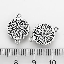 Tibetan Style Alloy Links connectors&nbsp;TIBE-Q077-11AS-RS