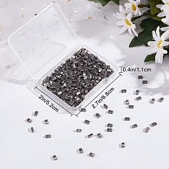 400Pcs 2-Hole Glass Seed Beads&nbsp;SEED-CN0001-08
