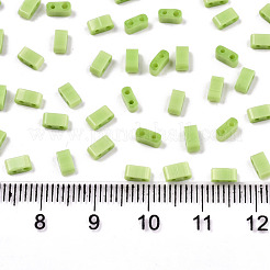 FGB 2-Hole Glass Seed Beads&nbsp;X-SEED-S031-M-SH44
