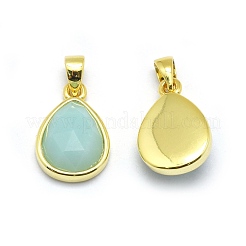 Natural Amazonite Pendants&nbsp;G-O176J-02G